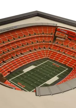 Cheap ⌛ NFL Cleveland Browns 25-Layer StadiumViews 3D Wall Art - FirstEnergy Stadium by You The Fan 💯 -You The Fan Sales Belk 2512