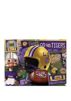 Best reviews of 🥰 NCAA LSU Tigers Retro Series Puzzle - 500 Pieces by You The Fan ✨ -You The Fan Sales Belk 2518