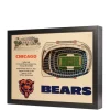Cheap 😀 NFL Chicago Bears 25 Layer StadiumViews 3D Wall Art - Soldier Field by You The Fan 🤩 -You The Fan Sales Belk 2547