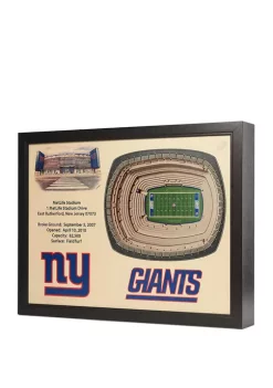 Cheapest 😍 NFL New York Giants 25-Layer StadiumViews 3D Wall Art - MetLife Stadium by You The Fan 🧨