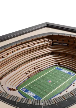Cheapest 😍 NFL New York Giants 25-Layer StadiumViews 3D Wall Art - MetLife Stadium by You The Fan 🧨 -You The Fan Sales Belk 2555