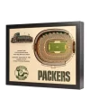 Coupon 😉 NFL Green Bay Packers 25 Layer StadiumViews 3D Wall Art - Lambeau Field by You The Fan 🧨 -You The Fan Sales Belk 2577