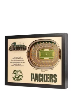 Coupon 😉 NFL Green Bay Packers 25 Layer StadiumViews 3D Wall Art - Lambeau Field by You The Fan 🧨