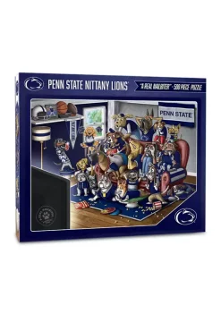 Budget 🧨 NCAA Penn State Nittany Lions Purebred Fans 500pc Puzzle-"A Real Nailbiter" by You The Fan ❤️ -You The Fan Sales Belk 2586