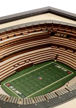 Hot Sale 🔥 NFL New York Jets 25-Layer StadiumViews 3D Wall Art - MetLife Stadium by You The Fan 🤩 -You The Fan Sales Belk 2597