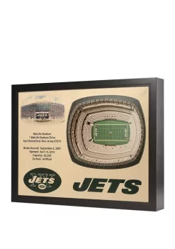 Hot Sale 🔥 NFL New York Jets 25-Layer StadiumViews 3D Wall Art - MetLife Stadium by You The Fan 🤩 -You The Fan Sales Belk 2600