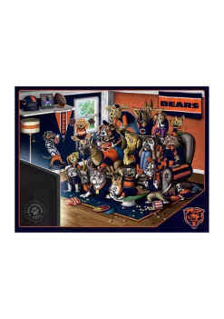 Outlet 😉 NFL Chicago Bears Purebred Fans 500-Piece Puzzle-"A Real Nailbiter" by You The Fan 💯 -You The Fan Sales Belk 2603