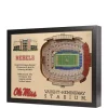 Best Sale 🔥 NCAA Mississippi Rebels 25-Layer StadiumViews 3D Wall Art - Vaught Hemingway Stadium by You The Fan ⌛ -You The Fan Sales Belk 2605