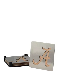 Best deal 🛒 NCAA Alabama Crimson Tide Set of 4 Coasters by You The Fan 🔔 -You The Fan Sales Belk 261