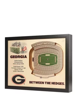 Best reviews of π NCAA Georgia Bulldogs 25-Layer StadiumViews 3D Wall Art - Sanford Stadium by You The Fan β¨