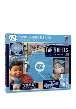Best Pirce ⭐ NCAA North Carolina Tar 👠 Heels Retro Series Puzzle - 500 Pieces by You The Fan 👍