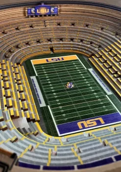 Best Pirce 🛒 NCAA LSU Tigers 25-Layer StadiumViews Lighted End Table - Tiger Stadium by You The Fan 🤩 -You The Fan Sales Belk 2620