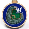 Promo 🌟 MLB Milwaukee Brewers 3D StadiumView Ornament - Miller Park by You The Fan 🌟 -You The Fan Sales Belk 268