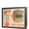 Best Pirce 🧨 NCAA Clemson Tigers 25-Layer StadiumViews 3D Wall Art - Memorial Stadium by You The Fan ❤️ -You The Fan Sales Belk 2694