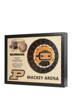 Discount 🤩 NCAA Purdue Boilermakers 25-Layer StadiumViews 3D Wall Art - Mackey Arena by You The Fan 🌟