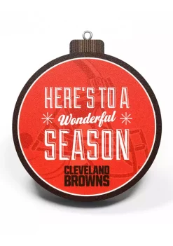 Discount 🛒 NFL Cleveland Browns 3D Logo Series Ornaments by You The Fan 💯 -You The Fan Sales Belk 2728