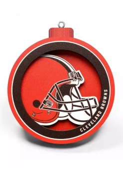 Discount 🛒 NFL Cleveland Browns 3D Logo Series Ornaments by You The Fan 💯 -You The Fan Sales Belk 2731