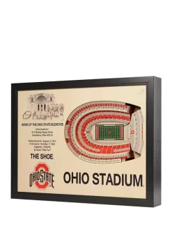 Wholesale 🎉 NCAA Ohio State Buckeyes 25-Layer StadiumViews 3D Wall Art - Ohio Stadium by You The Fan ⌛