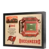 Wholesale 🛒 NFL Tampa Bay Buccaneers 25-Layer StadiumViews 3D Wall Art - Raymond James Stadium by You The Fan 👏 -You The Fan Sales Belk 2740