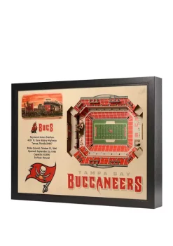 Wholesale 🛒 NFL Tampa Bay Buccaneers 25-Layer StadiumViews 3D Wall Art - Raymond James Stadium by You The Fan 👏 -You The Fan Sales Belk 2745
