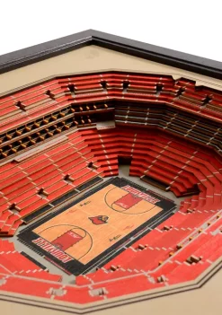 Brand new 🌟 NCAA Louisville Cardinals 25-Layer StadiumViews 3D Wall Art - KFC Yum! Center by You The Fan 👏 -You The Fan Sales Belk 2748