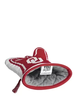 Best Pirce 💯 NCAA Oklahoma Sooners #1 Oven Mitt by You The Fan ❤️ -You The Fan Sales Belk 2761
