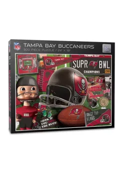 Buy ❤️ Tampa Bay Buccaneers Retro Series Puzzle - 500 Pieces by You The Fan 😀