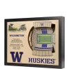Promo 👍 NCAA Washington Huskies 25-Layer StadiumViews 3D Wall Art - Husky Stadium by You The Fan 🔔 -You The Fan Sales Belk 2789
