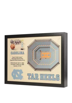 Flash Sale ⭐ NCAA North Carolina Tar 👠 Heels 25-Layer StadiumViews 3D Wall Art - Dean E. Smith Center by You The Fan 💯 -You The Fan Sales Belk 2794
