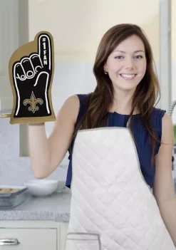 Budget 🌟 NFL New Orleans Saints #1 Oven Mitt by You The Fan 🥰 -You The Fan Sales Belk 2815
