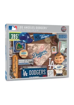 Hot Sale 🔔 MLB Los Angeles Dodgers Retro Series Puzzle - 500 Pieces by You The Fan ❤️ -You The Fan Sales Belk 2831