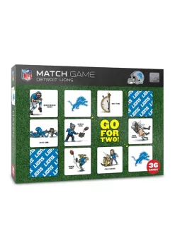 Best deal 🛒 NFL Detroit Lions Licensed Memory Match Game by You The Fan 🛒