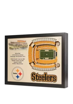 Discount ⭐ NFL Pittsburgh Steelers 25 Layer StadiumViews 3D Wall Art - Heinz Field by You The Fan ✨ -You The Fan Sales Belk 2847