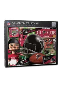 Cheap 😉 Atlanta Falcons Retro Series Puzzle - 500 Pieces by You The Fan 🔔
