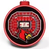 Cheap 🌟 NCAA Louisville Cardinals 3D StadiumView Ornament - KFC Yum! Center by You The Fan 😀 -You The Fan Sales Belk 2859
