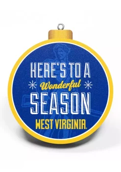 Coupon 🧨 NCAA West Virginia Mountaineers 3D Logo Series Ornaments by You The Fan 🔔 -You The Fan Sales Belk 2865