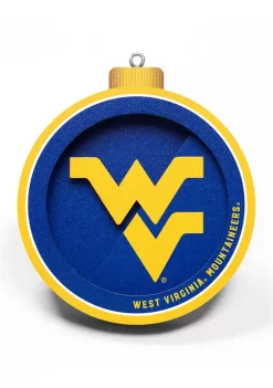 Coupon 🧨 NCAA West Virginia Mountaineers 3D Logo Series Ornaments by You The Fan 🔔 -You The Fan Sales Belk 2868