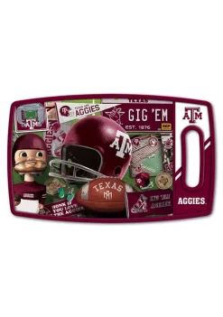 Top 10 🎉 NCAA Texas A&M Aggies Retro Series Cutting Board by You The Fan ❤️ -You The Fan Sales Belk 2879