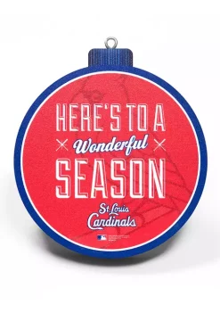 Brand new 👏 MLB St. Louis Cardinals 3D Logo Series Ornaments by You The Fan 🛒 -You The Fan Sales Belk 2889