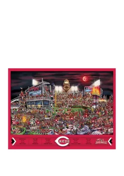 Cheapest 🥰 MLB Cincinnati Reds Joe Journeyman Puzzle by You The Fan 💯 -You The Fan Sales Belk 2900