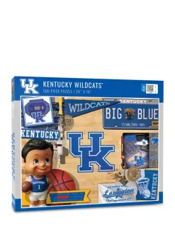New ⌛ NCAA Kentucky Wildcats Retro Series Puzzle - 500 Pieces by You The Fan 🎁 -You The Fan Sales Belk 2919