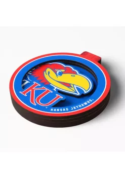 Discount 🔔 NCAA Kansas Jayhawks 3D Logo Series Ornaments by You The Fan 🥰 -You The Fan Sales Belk 2922