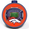 Cheapest 💯 NFL Denver Broncos 3D StadiumView Ornament - Mile High Stadium by You The Fan 🧨 -You The Fan Sales Belk 2930