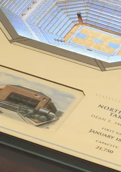 Discount 💯 NCAA North Carolina Tar 👠 Heels 25 Layer StadiumViews End Table - Dean E. Smith Center by You The Fan ⭐ -You The Fan Sales Belk 2962