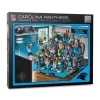 Best Pirce 🧨 NFL Carolina Panthers Purebred Fans 500-Piece Puzzle-"A Real Nailbiter" by You The Fan 🌟 -You The Fan Sales Belk 2979