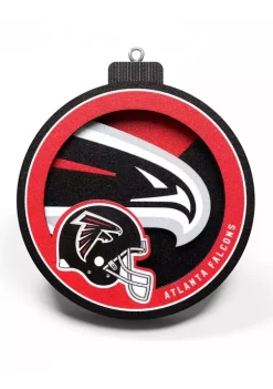 Top 10 🎉 NFL Atlanta Falcons 3D Logo Series Ornaments by You The Fan 🎉 -You The Fan Sales Belk 2987