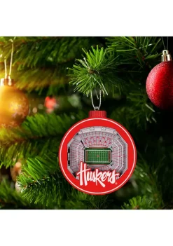 Brand new 🔔 NCAA Nebraska Cornhuskers 3D StadiumView Ornament - Memorial Stadium by You The Fan ✨ -You The Fan Sales Belk 2991