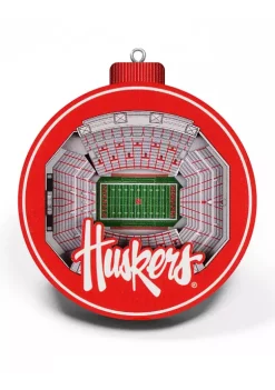Brand new 🔔 NCAA Nebraska Cornhuskers 3D StadiumView Ornament - Memorial Stadium by You The Fan ✨ -You The Fan Sales Belk 2992