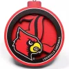 Best deal 🛒 NCAA Louisville Cardinals 3D Logo Series Ornaments by You The Fan ⭐ -You The Fan Sales Belk 2993