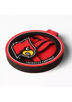 Best deal 🛒 NCAA Louisville Cardinals 3D Logo Series Ornaments by You The Fan ⭐ -You The Fan Sales Belk 2995